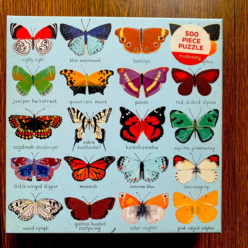 500 Piece Puzzle - Butterflies